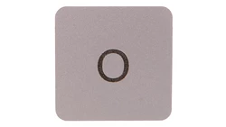 Etykieta samoprzylepna na obudowę22x22mm srebrna inskrypcja /O/ SIRIUS ACT 3SU1900-0AF81-0QA0 /10szt./