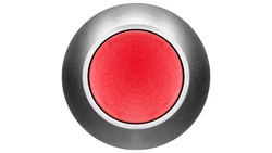 Napęd przycisku 30mm czerwony z samopowrotem metalowy matowy IP69k Sirius ACT 3SU1060-0JB20-0AA0