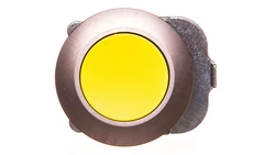 Napęd przycisku 30mm żółty z samopowrotem metalowy matowy IP69k Sirius ACT 3SU1060-0JB30-0AA0