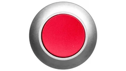 Napęd przycisku 30mm czerwony bez samopowrotu metalowy matowy IP69k Sirius ACT 3SU1060-0JA20-0AA0