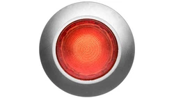 Napęd przycisku 30mm czerwony z podświetleniem bez samopowrotu metalowy matowy IP69k Sirius ACT 3SU1061-0JA20-0AA0
