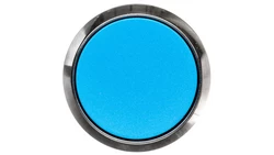 Napęd przycisku 22mm niebieski płaski bez samopowrotu metalowy IP69k SIRIUS ACT 3SU1050-0AA50-0AA0