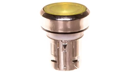 Napęd przycisku 22mm żółty z podświetleniem bez samopowrotu metalowy IP69k Sirius ACT 3SU1051-0AA30-0AA0