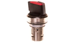 Napęd przełącznika 2 położeniowy O-I 22mm czerwony z podświetleniem z samopowrotem metal mat IP69k Sirius ACT 3SU1052-2BC20-0A