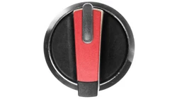 Napęd przełącznika 2 położeniowy O-I 22mm czerwony z podświetleniem bez samopowrotu metal mat IP69k Sirius ACT 3SU1052-2BF20-0