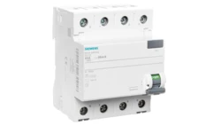 Wyłącznik różnicowoprądowy 4P 63A 0,03A typ AC biegun N-lewe 30mA 400V SENTRON 5SV4346-0KL