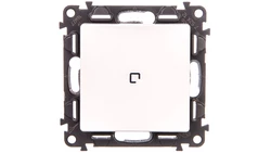 VALENA LIFE Przycisk z podświetleniem biały 752112