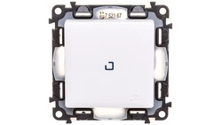 VALENA LIFE Łącznik schodowy IP44 z podświetleniem biały 752167