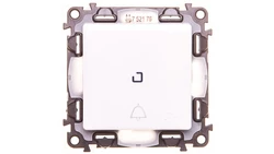 VALENA LIFE Przycisk /dzwonek/ IP44 z podświetleniem biały 752176