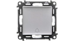 VALENA LIFE Przycisk /dzwonek/ aluminium 752315