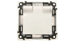 VALENA LIFE Gniazdo pojedyncze z/u 2P+Z SCHUKO IP44 z przesłonami biały 753119
