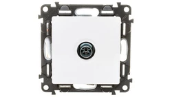 VALENA LIFE Gniazdo antenowe TV końcowe biały 753151