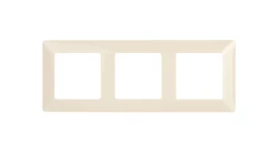 VALENA LIFE Ramka potrójna kremowa 754043