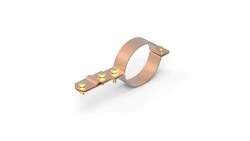 Uchwyt do rury spustowej fi 100mm skęcany miedziany 64.10/S CU /96411003/