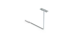 Uchwyt z kołkiem kątowy wkręcany L-250mm fi-12mm cynkowany 12.4/K OC /91240101/