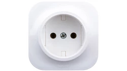 FORIX Gniazdo pojedyncze b/u 16A IP20 białe 782410