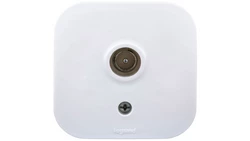 FORIX Gniazdo antenowe TV końcowe białe 782415