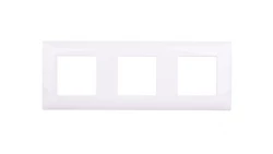 DANTE Ramka potrójna tworzywo ASA BIAŁY 450483