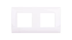 DANTE Ramka podwójna tworzywo ASA BIAŁY 450482