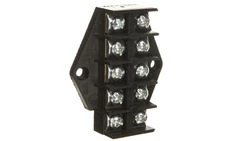 Płytka odgałęźna ZPT5 /4.0mm2/ 5-torów czarna ZPT5-4.0 83004007