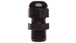 Dławnica kablowa poliamidowa M16 IP68 SKINTOP STR ISO M 16x1,5 czarna 53017310 /100szt./