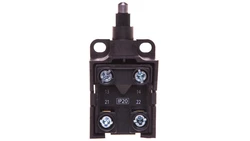 Wyłącznik krańcowy otwarty 1Z 1R migowe tworzywo 30mm trzpień teflonowy IP20 3SE5250-0CC05