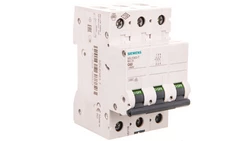 Wyłącznik nadprądowy 3P C 63A 6kA AC 5SL6363-7