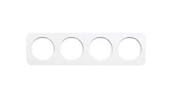 Berker R.1 Ramka poczwórna pozioma/pionowa IP20 biała 10142189