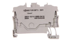 Złączka 2-przewodowa 1,5mm2 diodowa szara 2001-1211/1000-410 TOPJOBS /100szt./