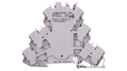 Złączka 3-piętrowa 2,5mm2 L szara 2002-3208 TOPJOBS /50szt./