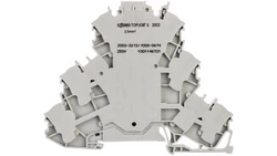 Złączka 3-piętrowa 2,5mm2 diodowa szara 2002-3212/1000-674 TOPJOBS /50szt./