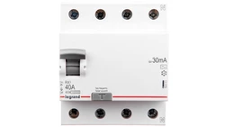 Wyłącznik różnicowoprądowy 4P 40A 0,03A typ AC P304 RX3 402063