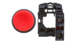 Przycisk sterowniczy 22mm czerwony z samopowrotem 1R wystający XB5AL42