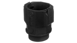 Dławnica poliamidowa do rur ochronnych PG21 IP54 czarna FD 21 BK E03DK-07040101501