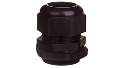 Dławnica kablowa poliamidowa PG29 IP68 DP 29/H BK czarna E03DK-01030300601