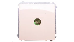 Simon Basic Gniazdo antenowe pojedyncze końcowe beżowe /zastępuje BMAK1.01/ BMAK3.01/12