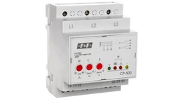 Przekaźnik kontroli napięcia 3-fazowy 2P 2x8A 3x500V 150-210V AC (bez N) CP-500