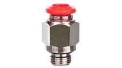 Przyłączka prosta wtykowa G1/8 D 6 80.0050.01.1806