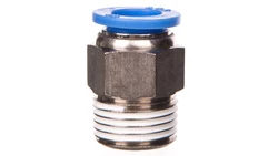 Przyłączka prosta wtykowa G1/2 D 12 84.0050.01.1212