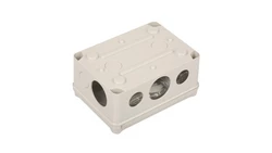 Puszka natynkowa LIGHT 162x116x76 6xM25 4xM40 IP66/67 szara EV-161