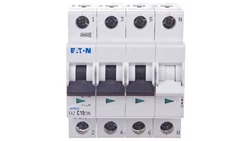 Wyłącznik nadprądowy 3P+N C 10A 15kA AC FAZ C10/3N 278971