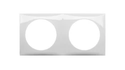 Integro Flow Ramka podwójna śnieżnobiała 918262519