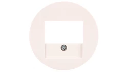 Berker R.1/R.3 Element centralny do gniazda TAE i głośnikowego biały 10382089