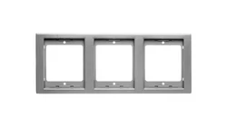 Berker K.1/K.5 Ramka potrójna pionowa stal szlachetna nierdzewna 13337004