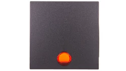 Berker B.1/B.3/B.7 Glas Klawisz pojedynczy do łącznika z 5 dołączonymi soczewkami antracyt 16211606