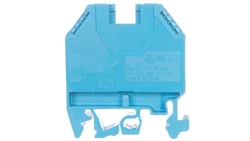 Zacisk szeregowy instalacyjny neutralny 6mm2 poliamidowy niebieski KXA06NH
