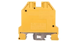 Zacisk szeregowy ochronny PE 6mm2 poliamidowy żółto-zielony KXB06E