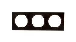Berker R.3 Ramka potrójna czarna 10132245