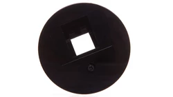 Berker R.1/R.3 Element centralny do gniazda przyłączeniowego UAE czarny 14072045