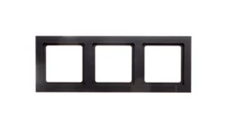 Berker Q.3 Ramka potrójna antracyt, aksamit 10136096